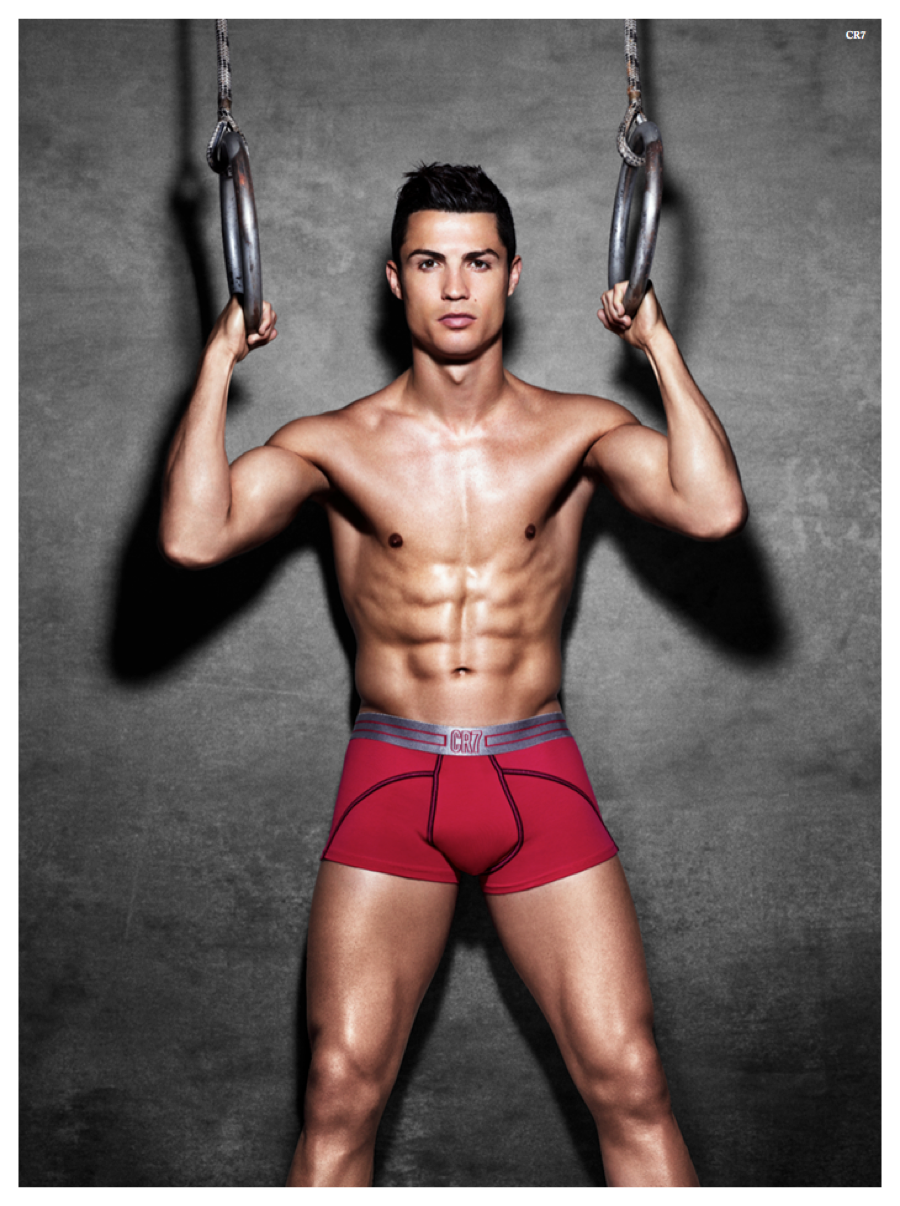 Cristiano Ronaldo Goes Shirtless for CR7 Spring/Summer 2015