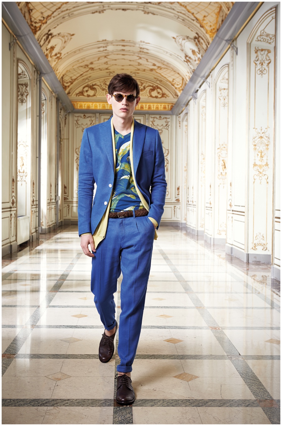 David Naman Spring Summer 2015 Menswear Collection Look Book Photo