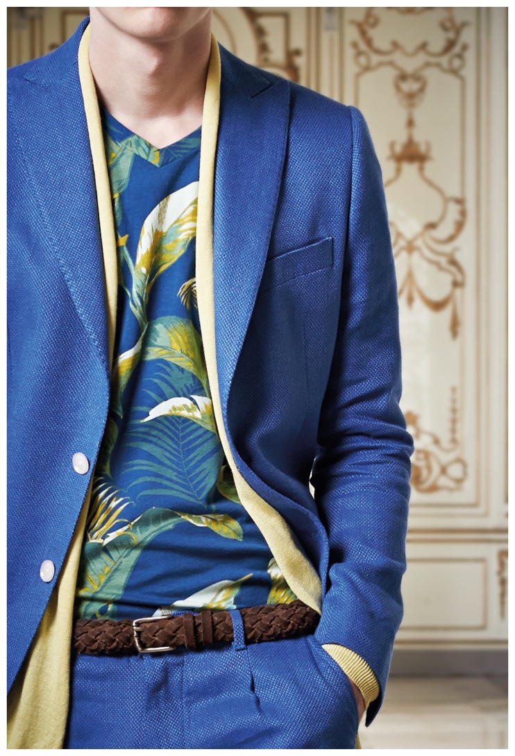David Naman Spring Summer 2015 Menswear Collection Look Book Photo