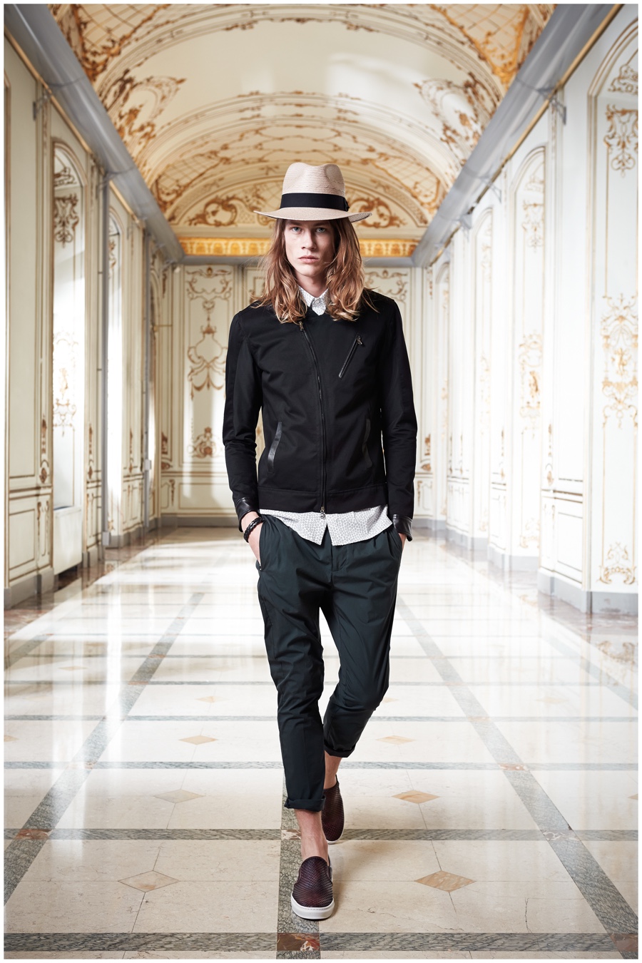 David Naman Spring Summer 2015 Menswear Collection Look Book Photo