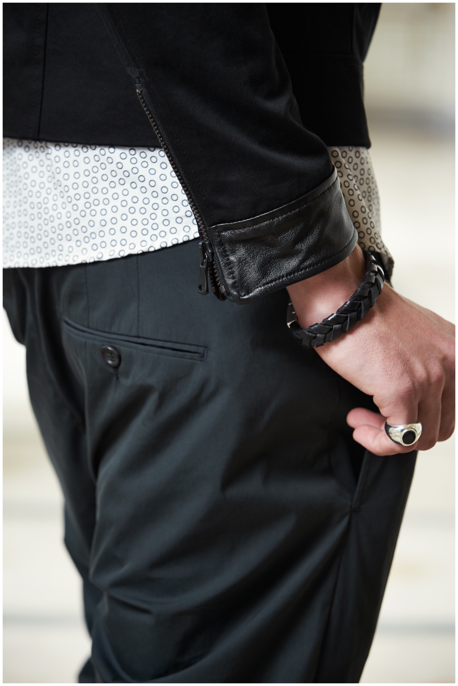 David Naman Spring Summer 2015 Menswear Collection Look Book Photo