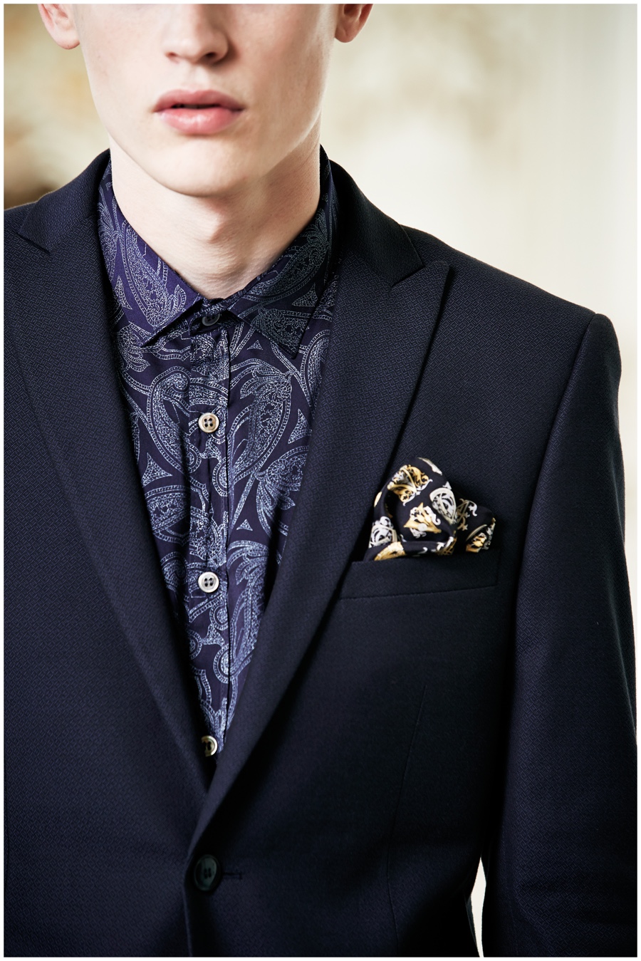 David Naman Spring Summer 2015 Menswear Collection Look Book Photo