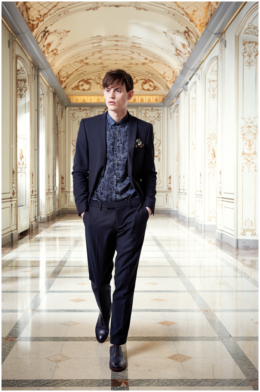 David Naman Spring Summer 2015 Menswear Collection Look Book Photo