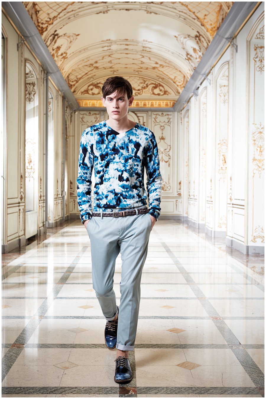 David Naman Spring Summer 2015 Menswear Collection Look Book Photo