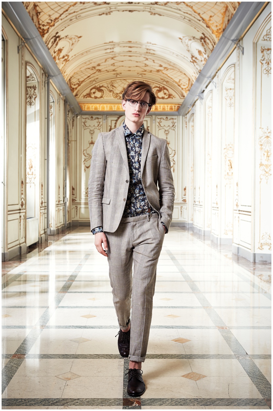 David Naman Spring Summer 2015 Menswear Collection Look Book Photo