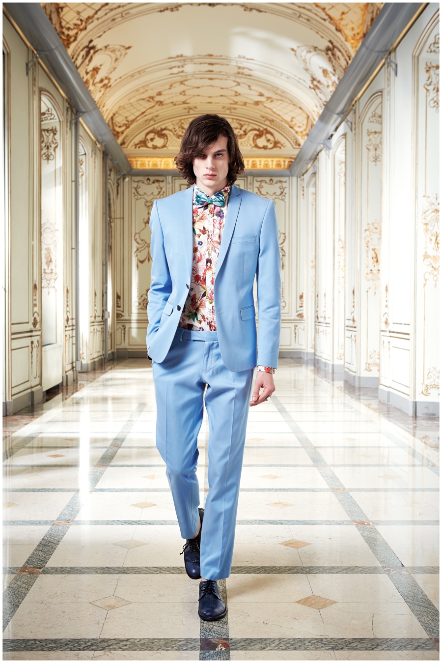 David Naman Spring Summer 2015 Menswear Collection Look Book Photo