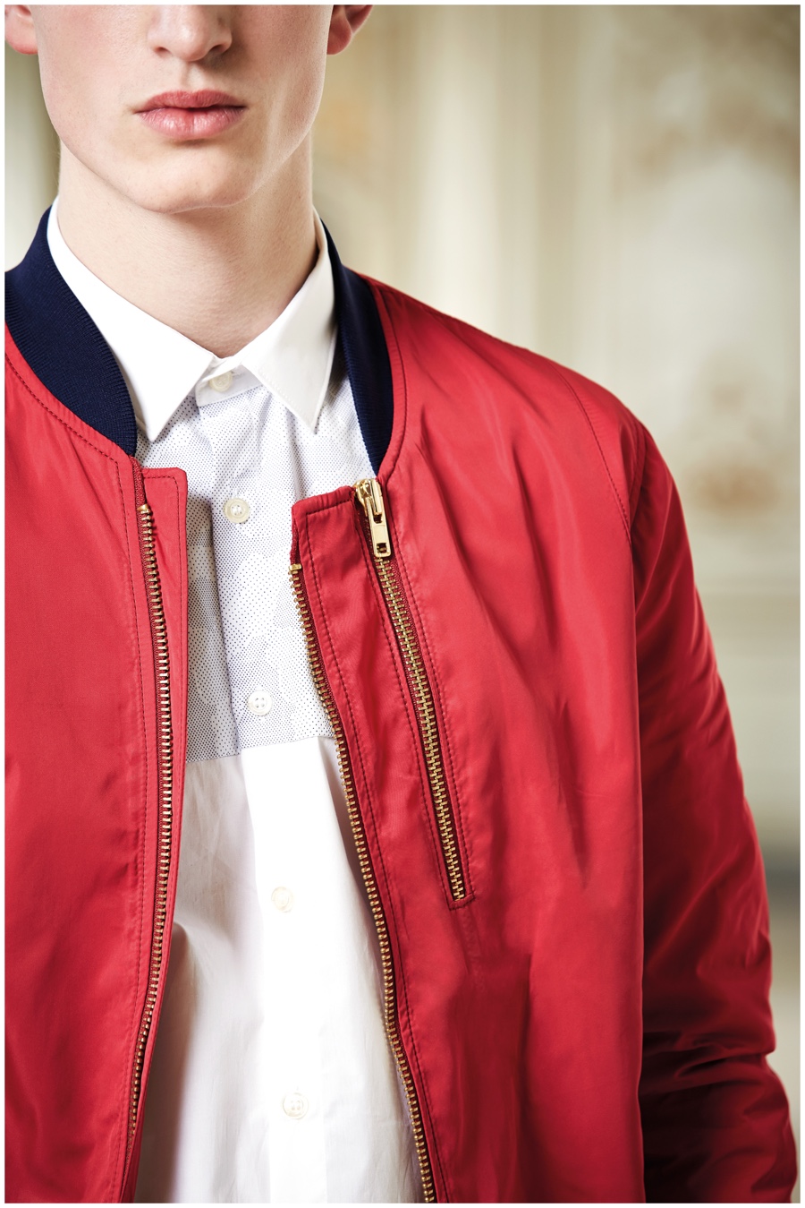 David Naman Spring Summer 2015 Menswear Collection Look Book Photo