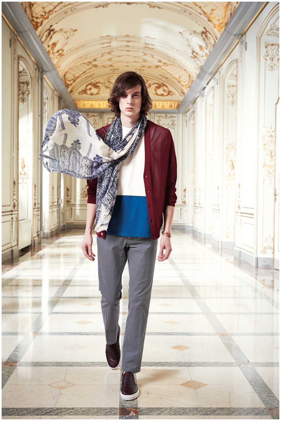 David Naman Spring Summer 2015 Menswear Collection Look Book Photo
