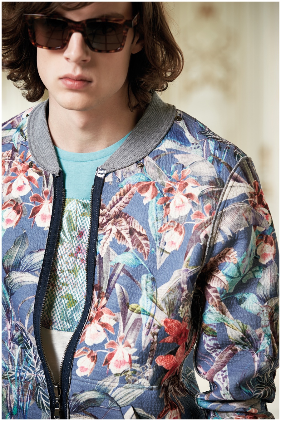 David Naman Spring Summer 2015 Menswear Collection Look Book Photo