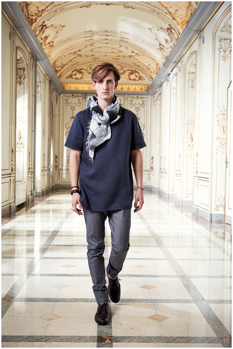 David Naman Spring Summer 2015 Menswear Collection Look Book Photo