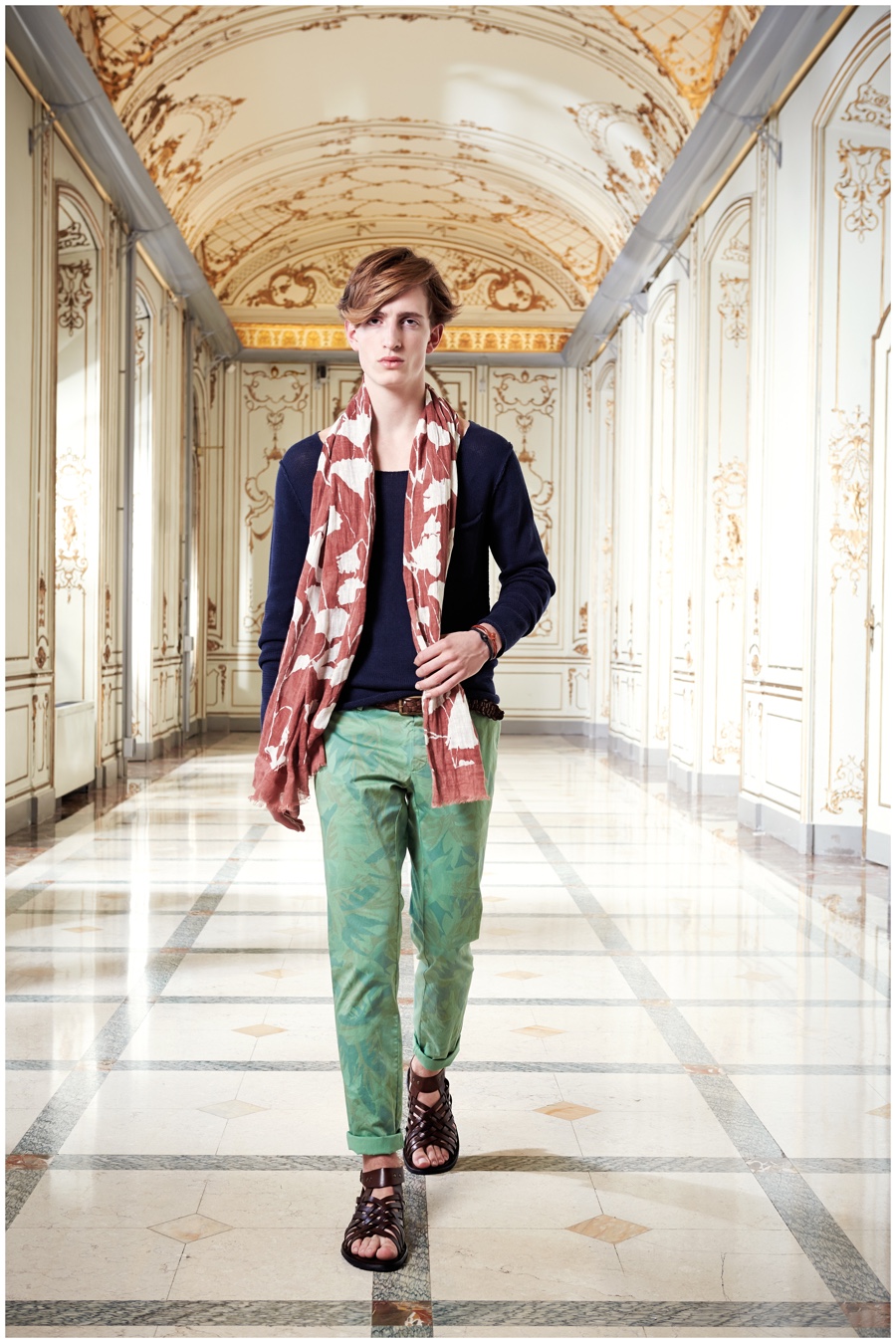 David Naman Spring Summer 2015 Menswear Collection Look Book Photo