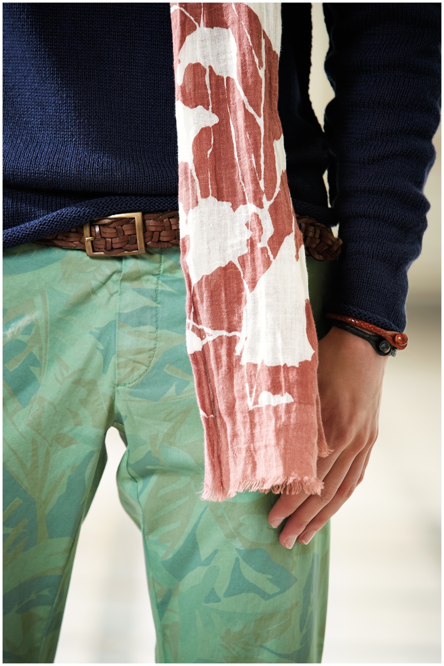 David Naman Spring Summer 2015 Menswear Collection Look Book Photo