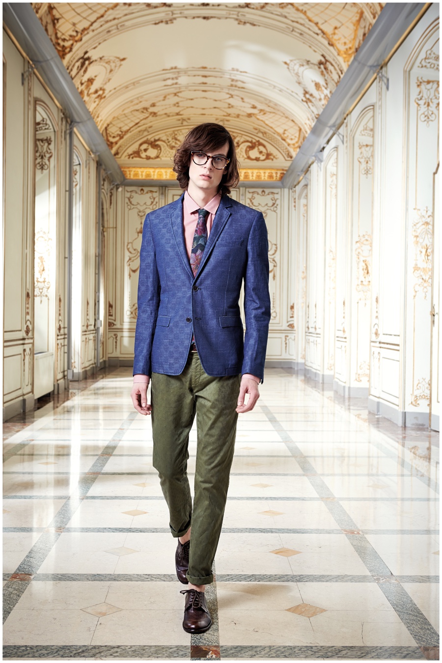 David Naman Spring Summer 2015 Menswear Collection Look Book Photo
