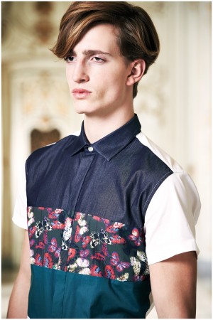 David Naman Updates Smart Menswear Fashions with Prints for Spring/Summer 2015 Collection