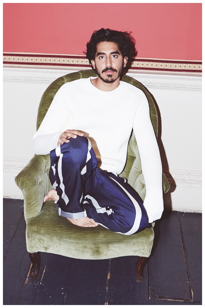 Dev Patel Poses for The Guardian Shoot, Talks Being an Outsider + Mario ...