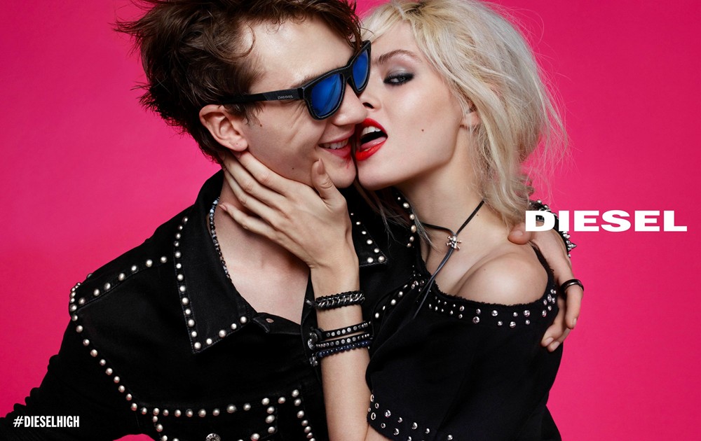 Diesel Spring Summer 2015 Campaign Black Studs