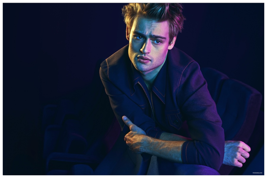 Douglas Booth Covers Wonderland February/March 2015 Issue, Talks