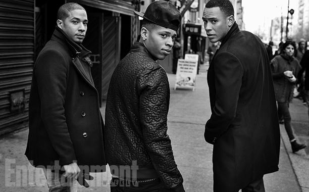 Actors Jussie Smollett, Bryshere Gray and Trai Byers