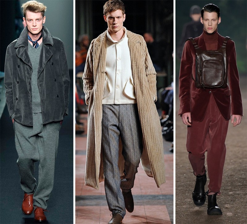 Left to Right: Bottega Veneta, Billy Reid, Ermenegildo Zegna Couture