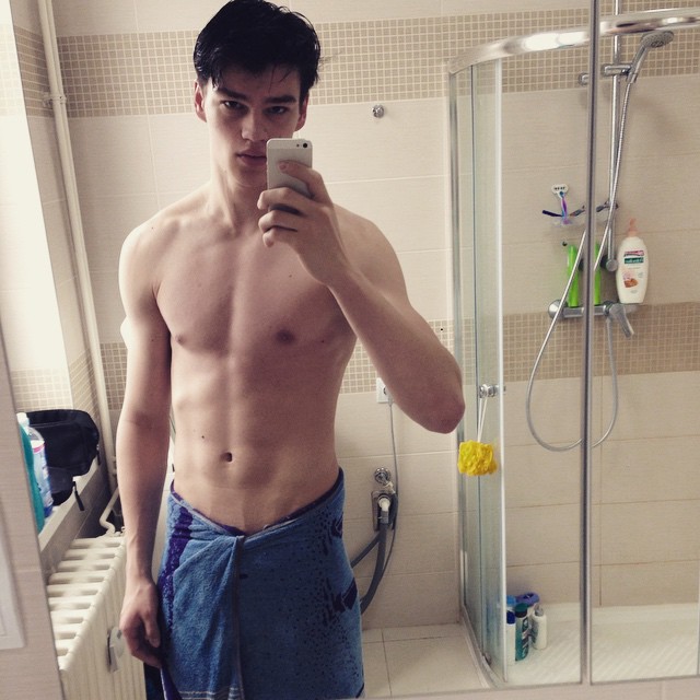 Filip Hrivnak post workout. 