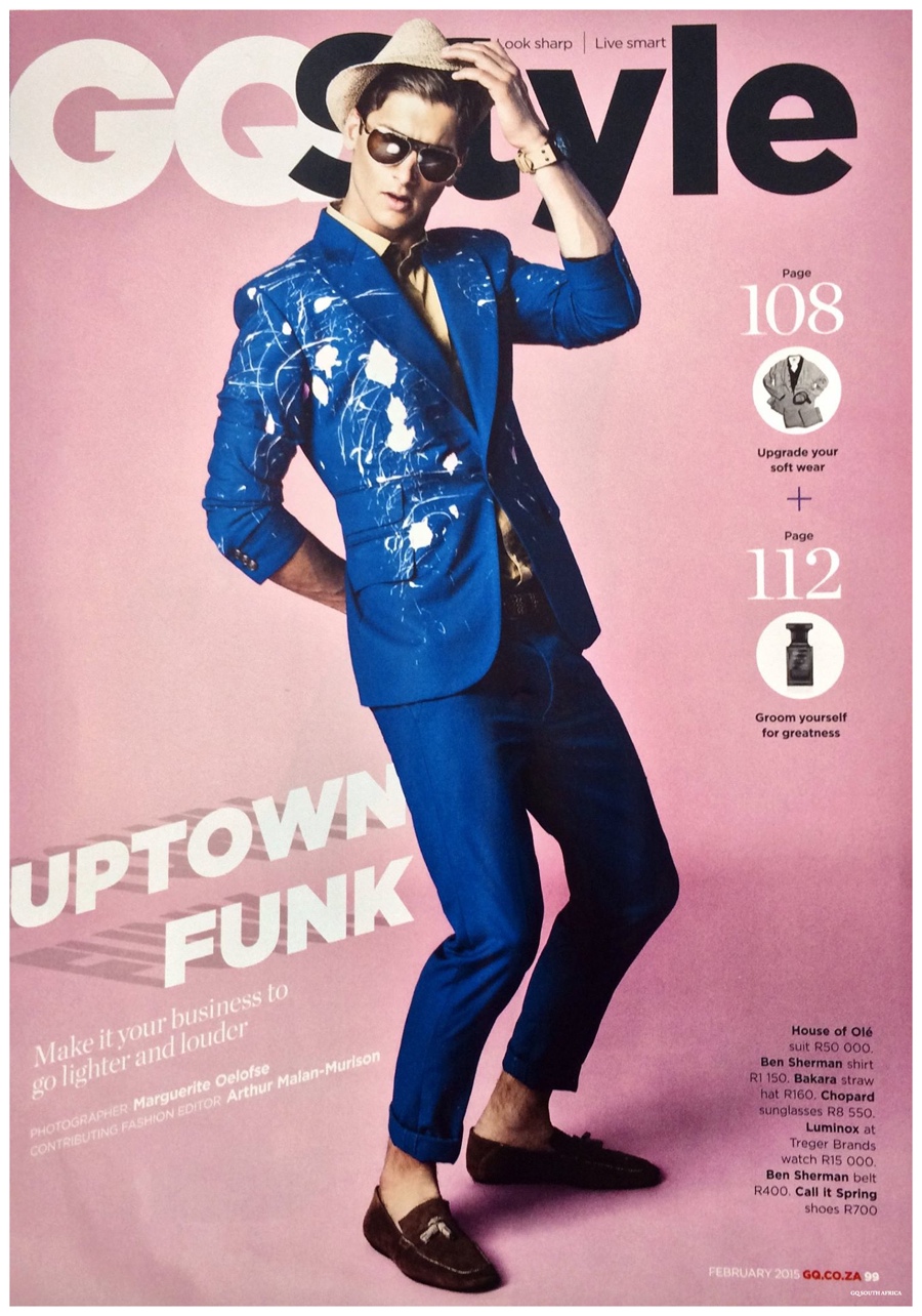 Uptown Funk: Campbell Pletts for GQ Style South Africa
