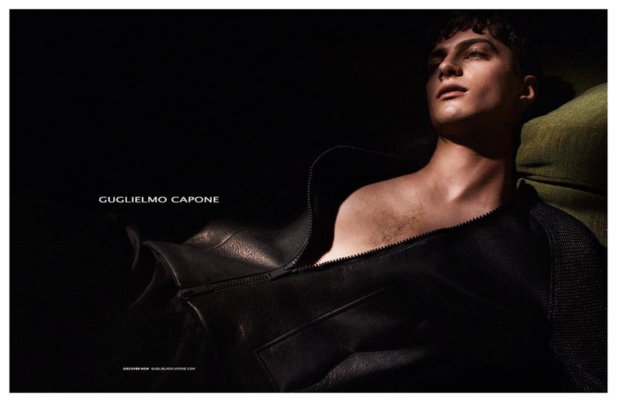 Matthew Bell Fronts Guglielmo Capone’s Dark Spring 2015 Campaign