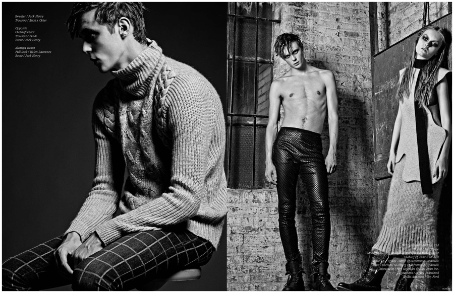 Gustaaf Wassink Glam Rock Grunge Mens Styles Shoot Editorial 004