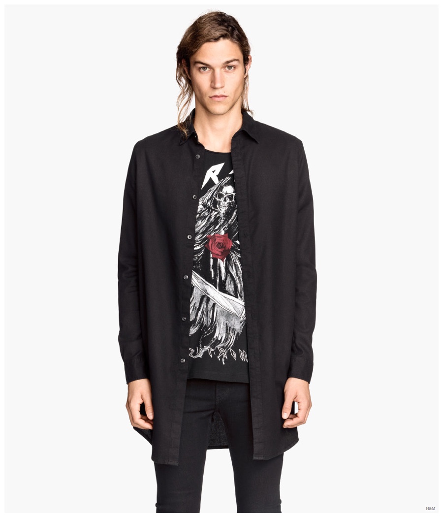 Miles McMillan Models Street-Inspired Trends from H&M Divided Men