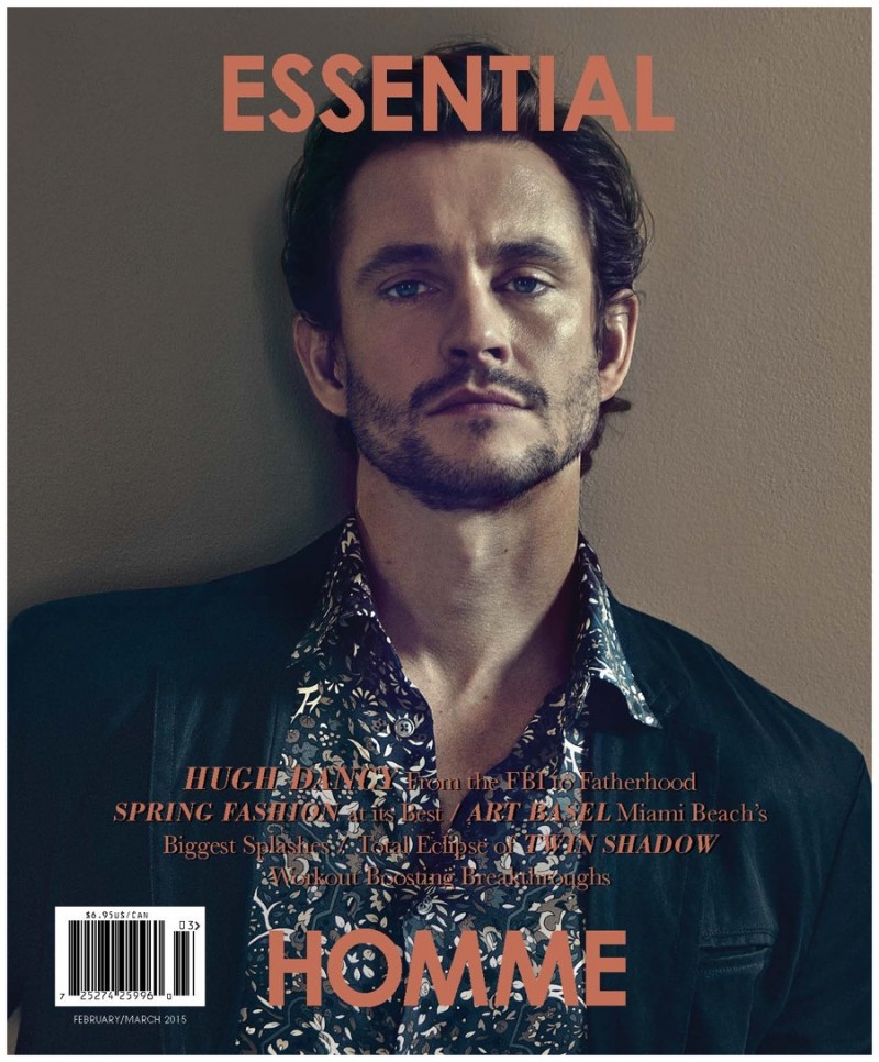 Hugh Dancy Essential Homme February March 2015 Cover Photo Shoot 001