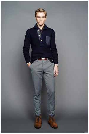 JCrew Fall Winter 2015 Menswear Collection Look Book 010