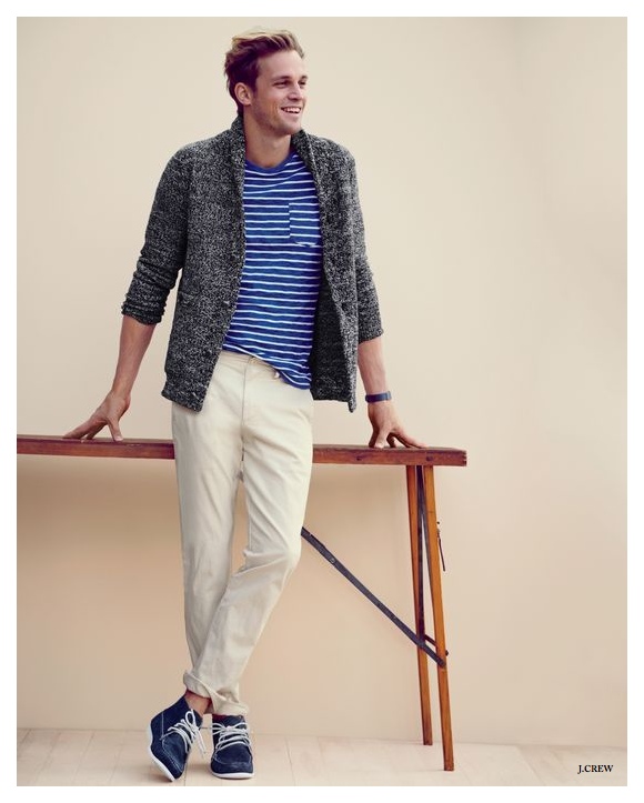 Arthur Gosse, Clément Chabernaud + More for J.Crew February 2015 Style ...