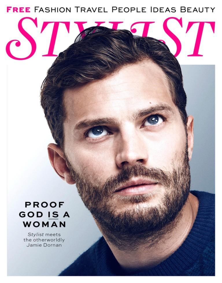 Jamie Dornan Stylist February 2015 Cover