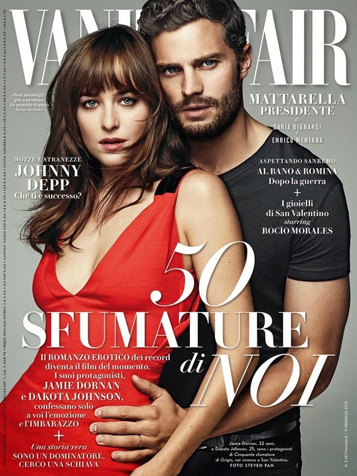 Jamie Dornan and Dakota Johnson for Vanity Fair Italia February 2015