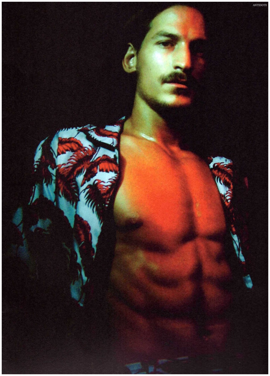 Jarrod Scott Goes Digital for Antidote Editorial Shoot