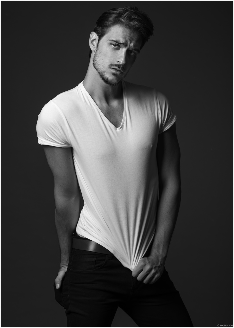 Joao Mahl Sits for Wong Sim Portraits