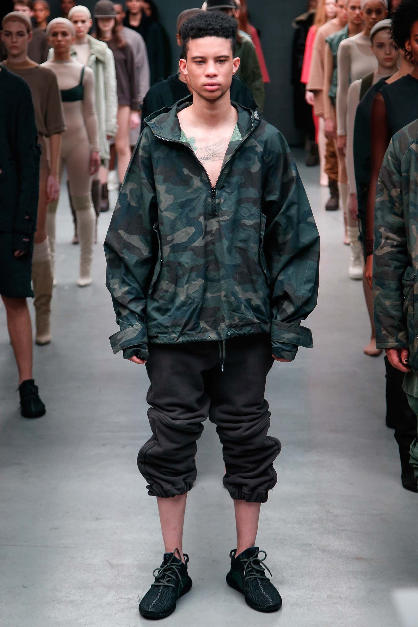 Kanye West Adidas Fall Winter 2015 Mens Collection Photos 003