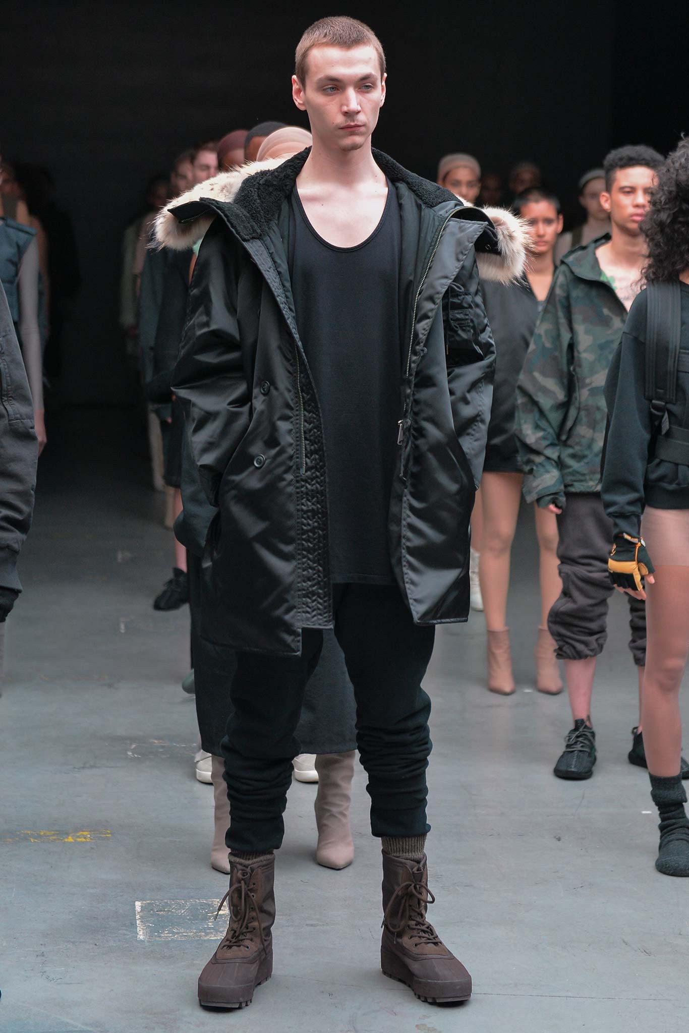 Kanye West Adidas Fall Winter 2015 Mens Collection Photos 008