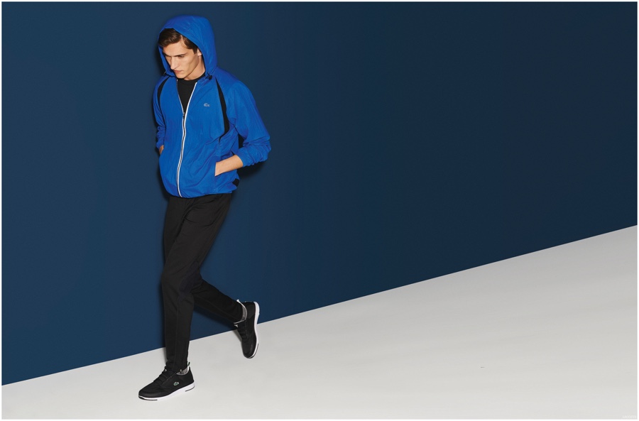 Lacoste Sport Spring Summer 2015 Mens Collection Look Book Matvey Lykov Photo