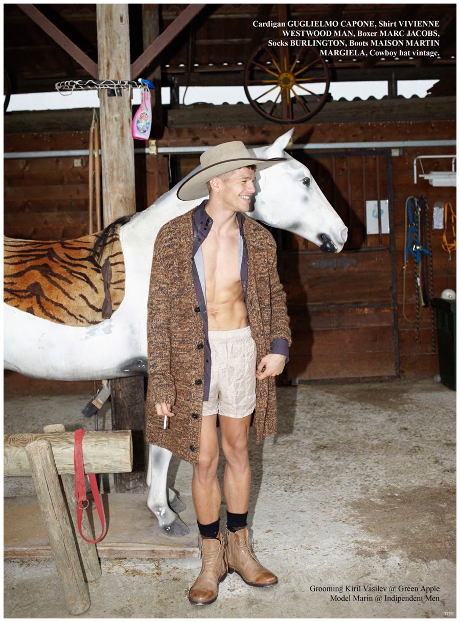 Sweet Southern Comfort: Marin Plays Cowboy in Western Styles for TOH Fashion Shoot
