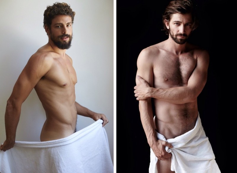 Mario Testino Towel Series