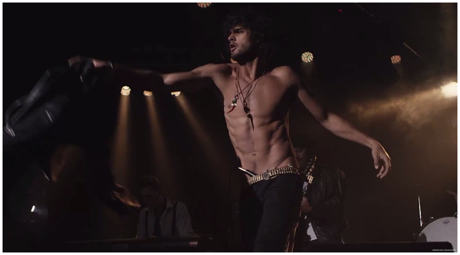 Frock & Roll: Marlon Teixeira Embraces 70s Rock Styles for Americana Manhasset