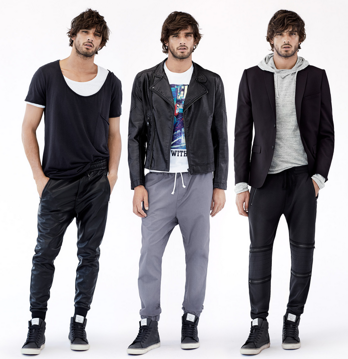 Marlon Teixeira Rocks Trendy Joggers/Sweatpants for H&M & Models