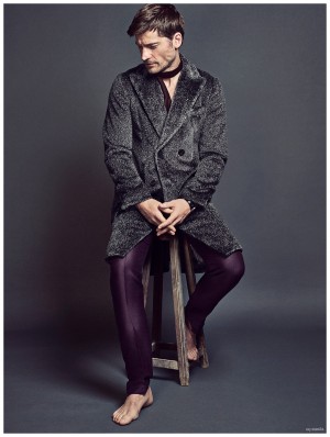 Nikolaj Coster-Waldau Wears Designer Fashions for GQ España February 2015 Cover Shoot