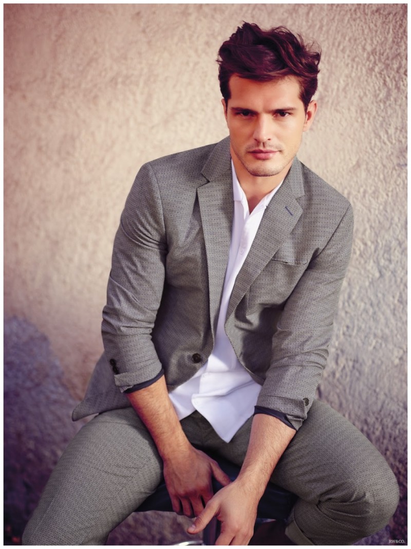 Diego Miguel Poses for New Casting Photos + Stars in RW&CO. Spring 2015 ...