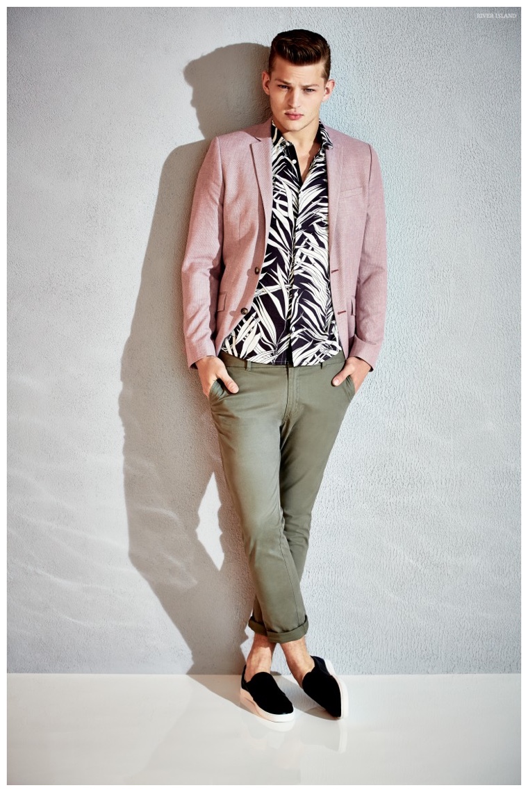 River Island Celebrates High Summer 2015 Style with Playful Prints & Stripes