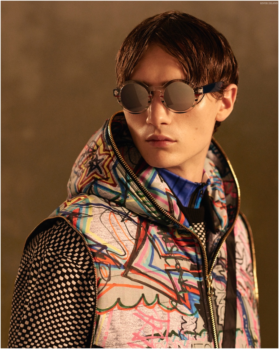 James Long’s Graphic Spring 2015 Designs Front & Center for River Island Design Forum Campaign