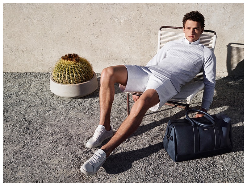 Simon Nessman & Nathaniel Visser Visit Palm Springs for River Island Spring/Summer 2015 Campaign