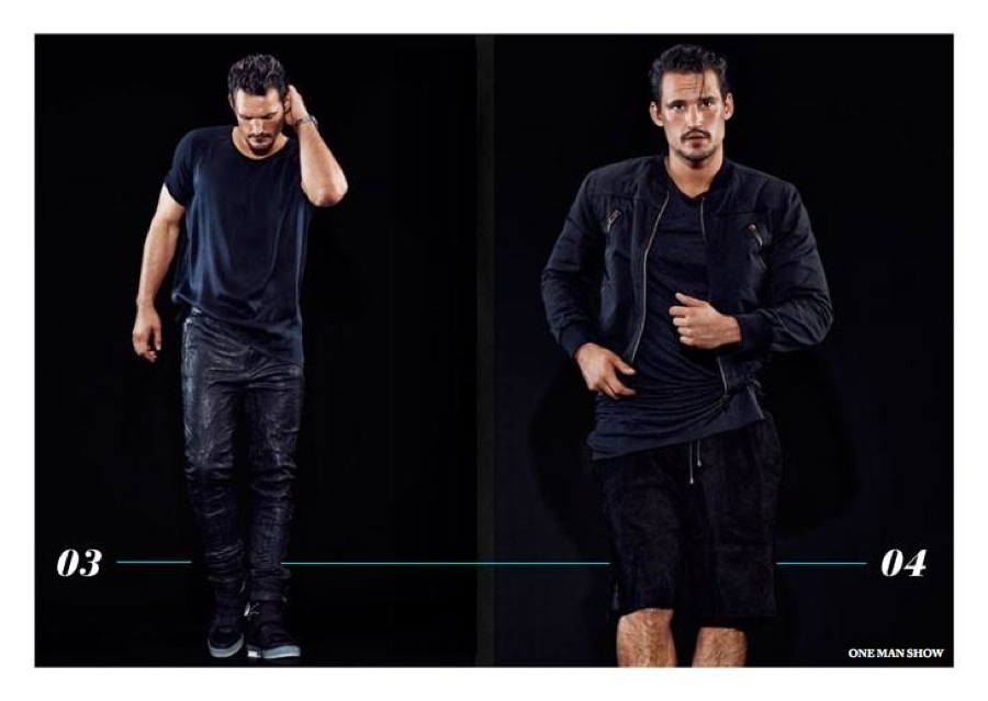 Sam Webb Gets Sporty for One Man Show Spring/Summer 2015 Outing