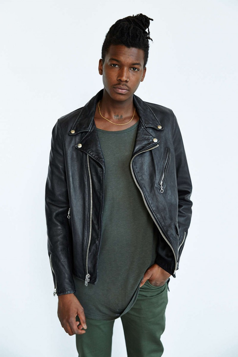 Men S Black Leather Biker Jackets Spring 2018 Edition Schott Uo Beat Down Leather Biker Jacket