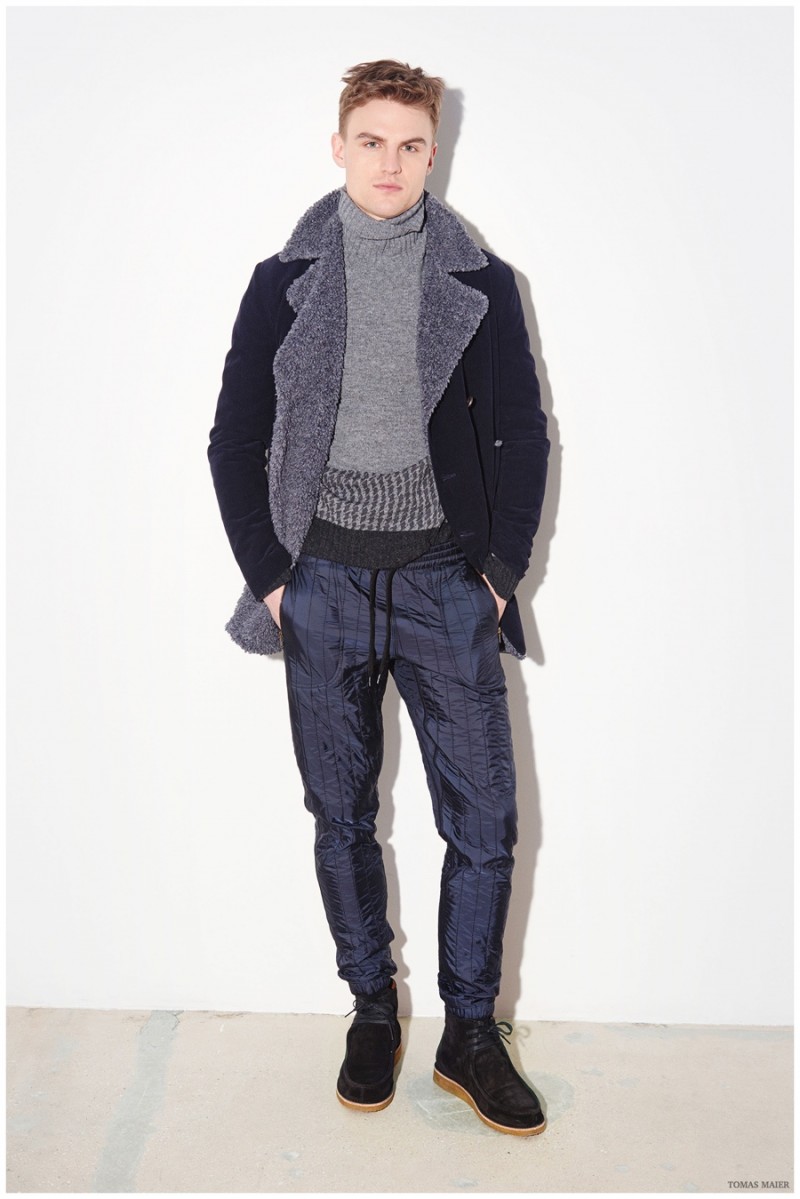 Tomas Maier Fall Winter 2015 Menswear Collection Look Book 013